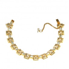 eleganta bratara Damasquinado " Arabesque ". atelier toledan. Spania